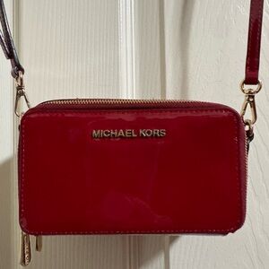 Michael Kors Red Crossbody